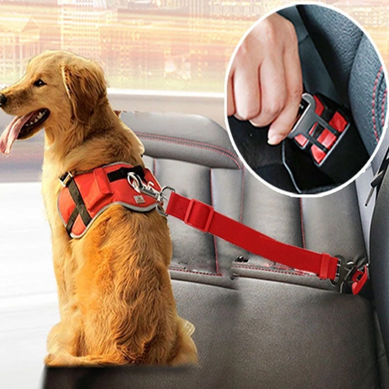 Adjustable Pet Car Seat Belt for Safety Driving