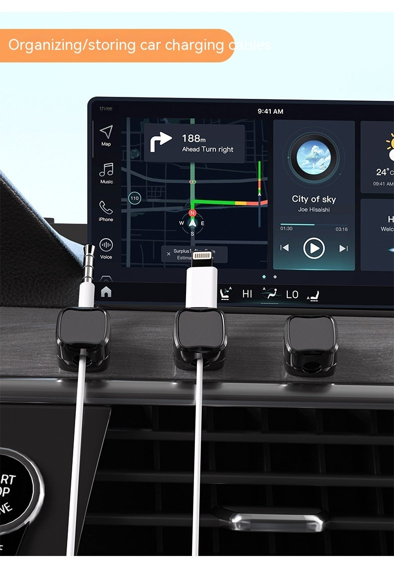 Magnetic Cable Clip – Adjustable Under-Desk Cord Holder & Wire - 1click2pick