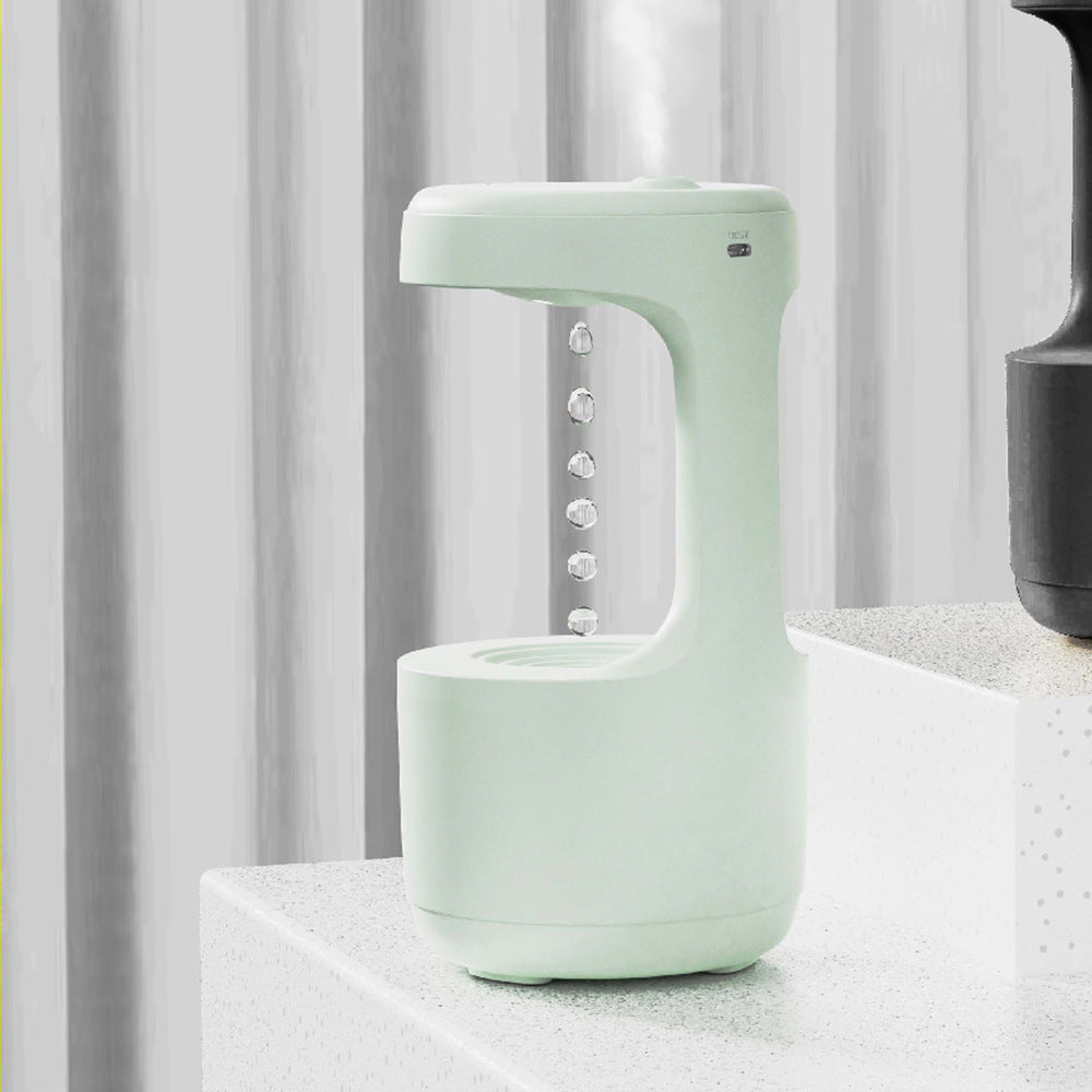 Stylish Anti-Gravity Humidifier With Clock