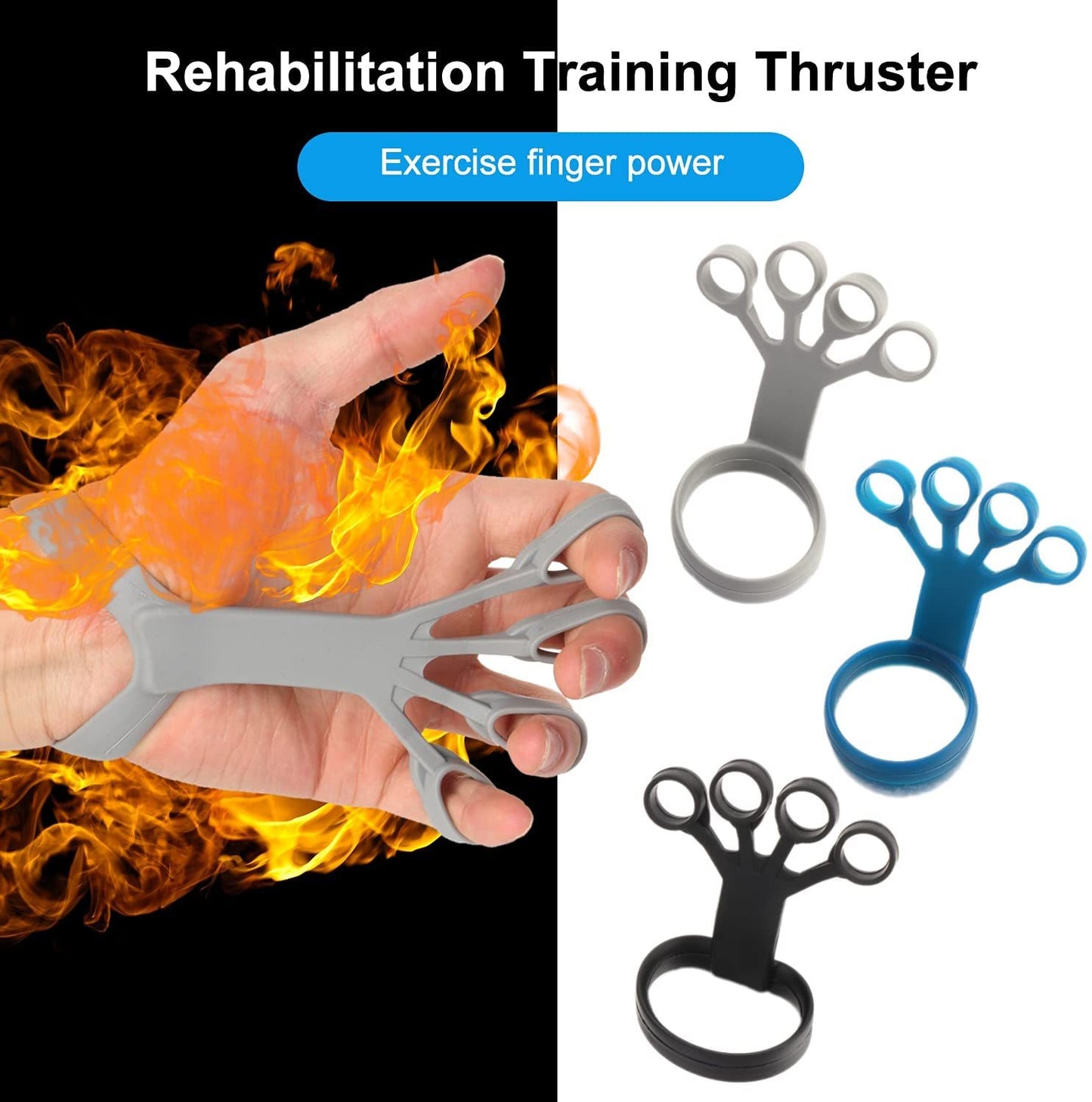 Silicone Grip Device Finger Exercise Stretcher Arthritis