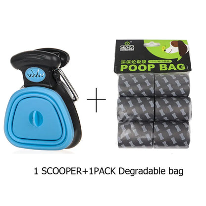 Foldable Pet Dog Poop Bag Dispenser