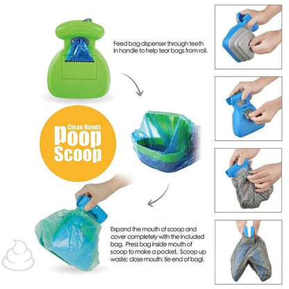 Foldable Pet Dog Poop Bag Dispenser