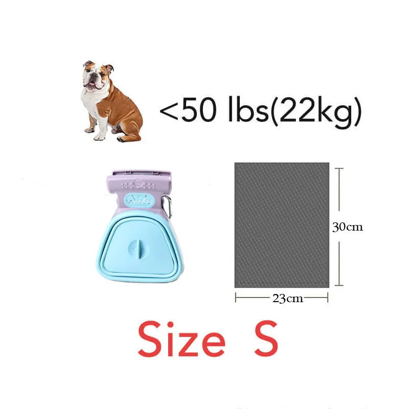 Foldable Pet Dog Poop Bag Dispenser