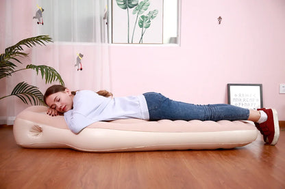 Inflatable Pregnancy Pillow & Yoga Mat – Maternity Sleeping Mattress for Comfort & Support During Pregnancy