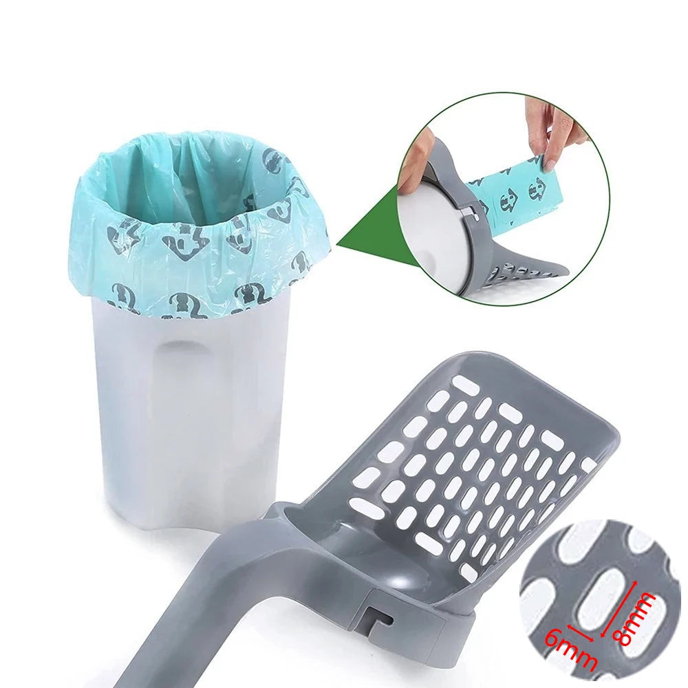 Pet Litter Shovel Scoop with Garbage Picker