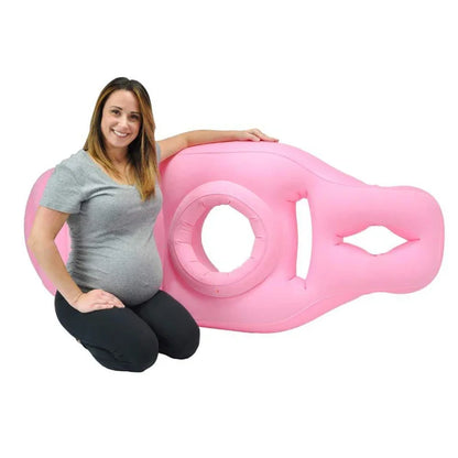 Inflatable Pregnancy Pillow & Yoga Mat – Maternity Sleeping Mattress for Comfort & Support During Pregnancy