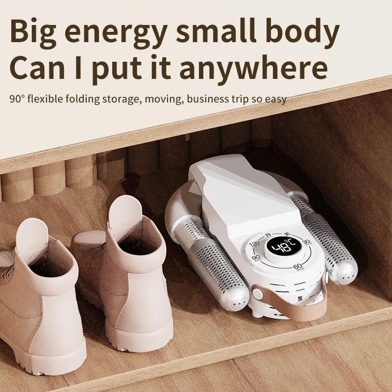 XIAOMI 110V/220V Smart Electric Shoes Dryer Portable Foldable