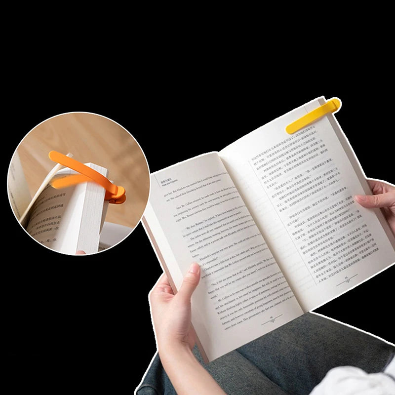 Smart Silicone Bookmark for Reading Lovers