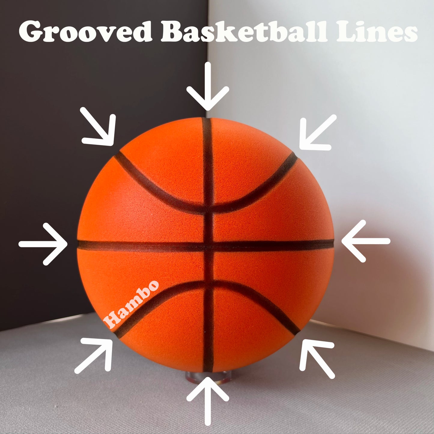 Grooved Silent Basketball