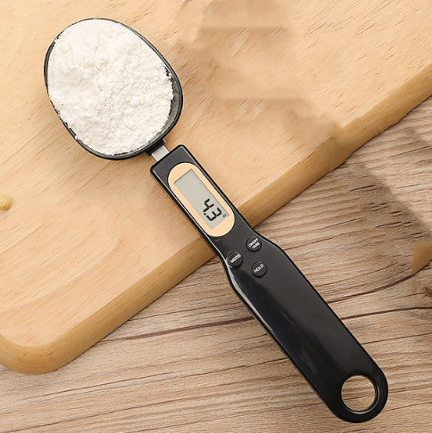 Digital Kitchen Scale with LCD Display – Electronic Measuring Spoon for Precise Weighing