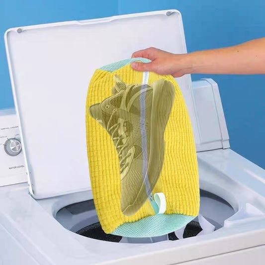 Reusable Zipper Shoe Wash Bag for Washing Machine