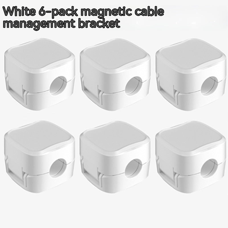 Magnetic Cable Clip – Adjustable Under-Desk Cord Holder & Wire - 1click2pick