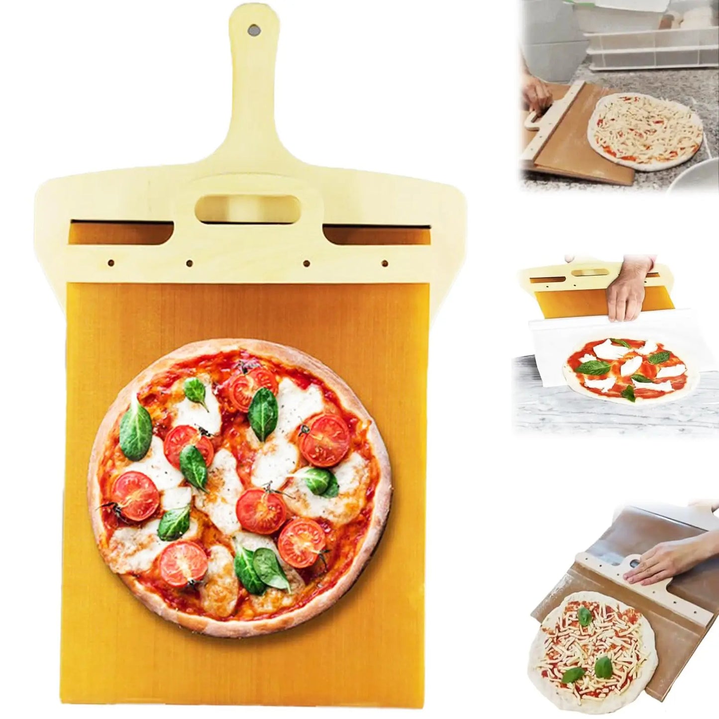 Non-Stick Sliding Pizza Shovel