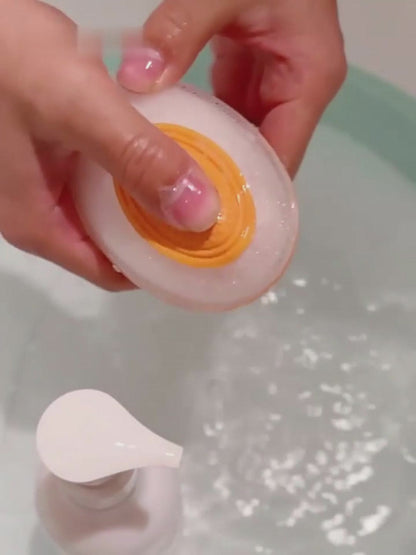 Pet Bath Brush 2-in-1 SPA Massage Hair Grooming Soft Silicone